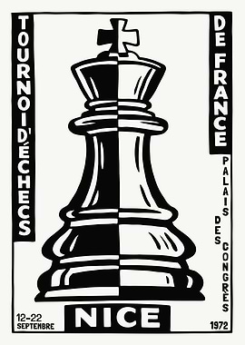 Chess Tournament France Poster