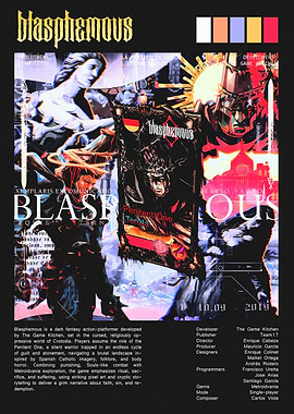 Blasphemous Game Poster