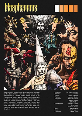 Blasphemous Game Poster Art