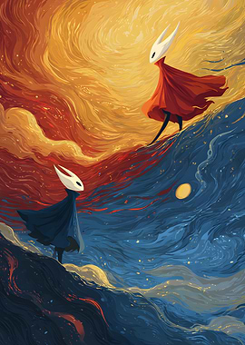 Hollow Knight Inspired Digital Art