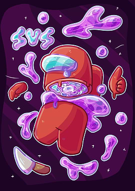 Among Us Imposter Illustration