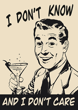 I Don't Know, I Don't Care