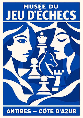 Musée du Jeu d'Échecs Poster