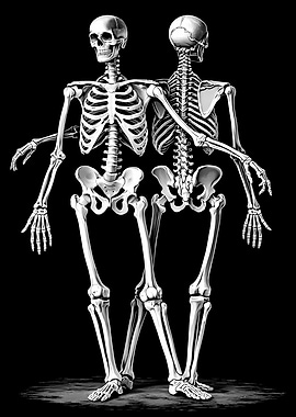 Conjoined Skeletons Anatomy
