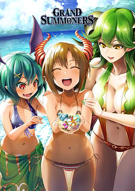 Summer Knights of Blood Title Illustration