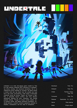 Undertale Game Poster