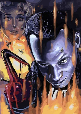 Candyman horror movie fan art