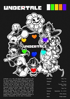 Undertale Game Poster