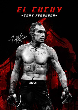 Tony Ferguson 'El Cucuy' UFC Poster