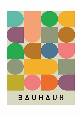 Bauhaus Geometric Shapes