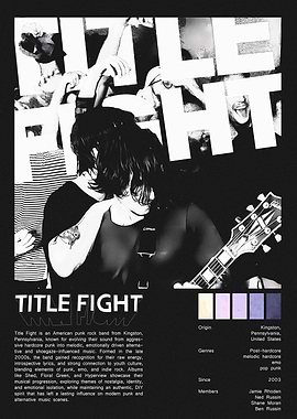 Title Fight Band Poster