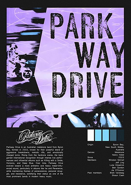 Parkway Drive Band Poster