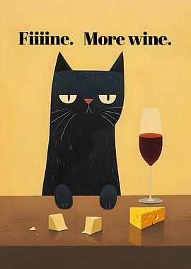 Grumpy Cat Demands More Wine