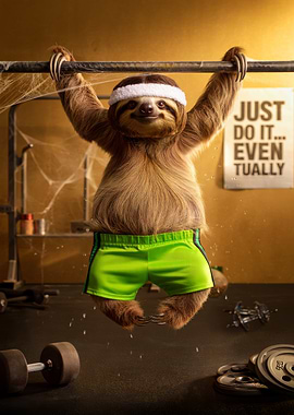 Sloth at the Gym