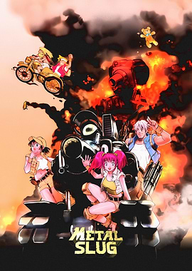 Metal Slug Game Cover Art