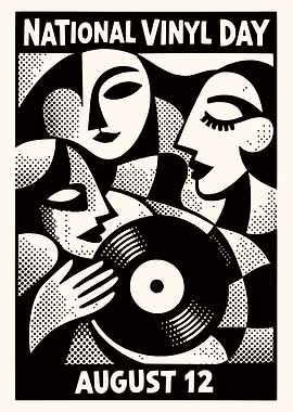 National Vinyl Day Poster
