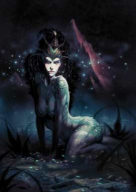 Siren Queen Mystical Dark Fantasy