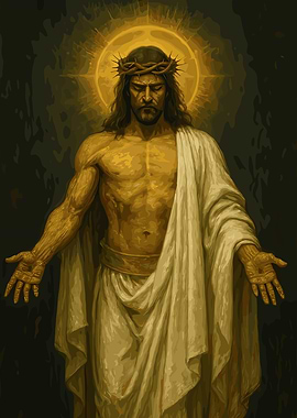 Jesus Christ with Crown of Thorns