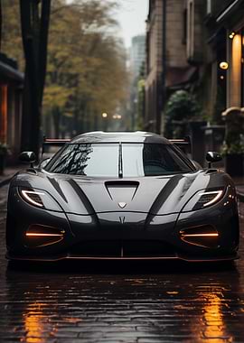 Koenigsegg Agera on street
