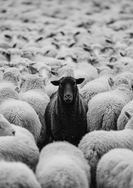 Black Sheep in a White Flock