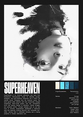 Superheaven Band Poster
