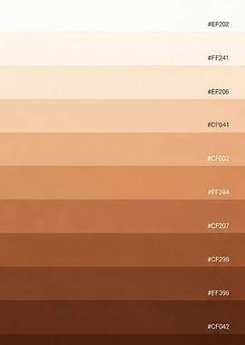 Color Palette: Shades of Brown