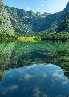 Mountain Lake Reflection