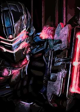 Isaac Clarke in Dead Space