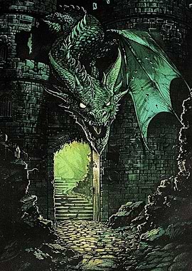 Green Dragon Castle Gate