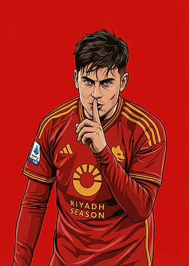 Paulo Dybala Portait