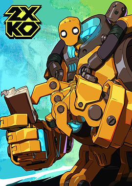 Robot Reading Book - 2X KO