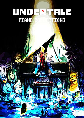 Undertale Piano Collections Art