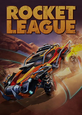 Rocket League Game Cover Art