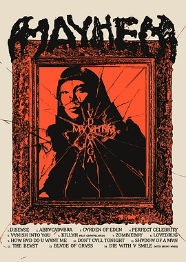 Lady Gaga Mayhem Album Cover Art