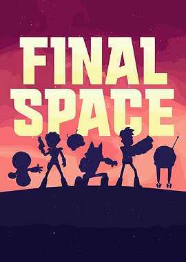 Final Space Cartoon Poster