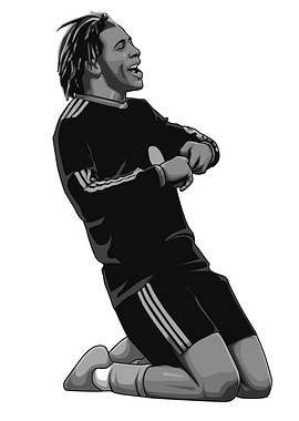 Patrick Dorgu Black and White Version