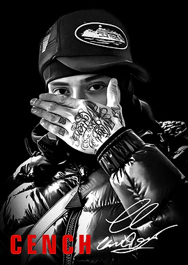 Rapper Cench with Tattoos