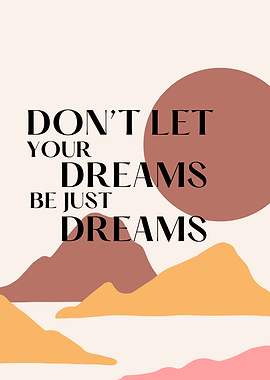 Inspirational quote about dreams