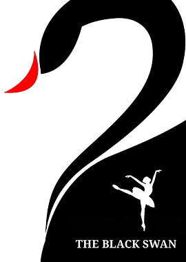 The Black Swan Minimalist Poster