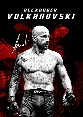 Alexander Volkanovski UFC Fighter Portrait