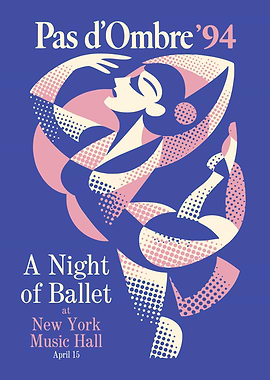 Pas d'Ombre '94 Ballet Poster