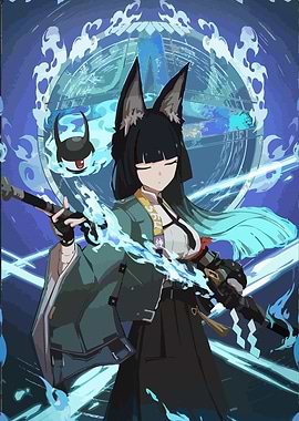 Zenless Zone Zero Miyabi game Art