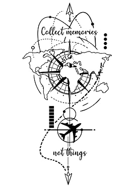 Collect Memories Travel Art