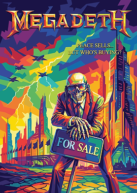 Megadeth Peace Sells Album Art