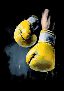Yellow Boxing Gloves