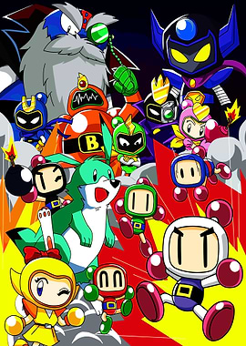 Bomberman Characters and Villains