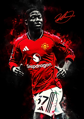 Kobbie Mainoo Player Portrait