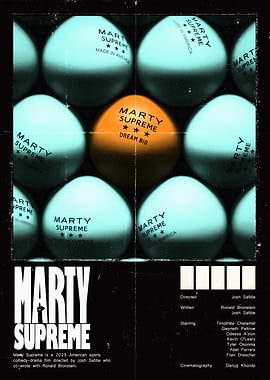 Marty Supreme Movie Poster