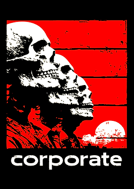 Corporate Skulls Sunset