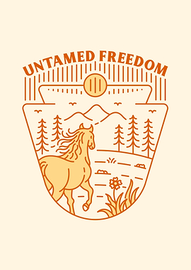 Untamed Freedom Horse